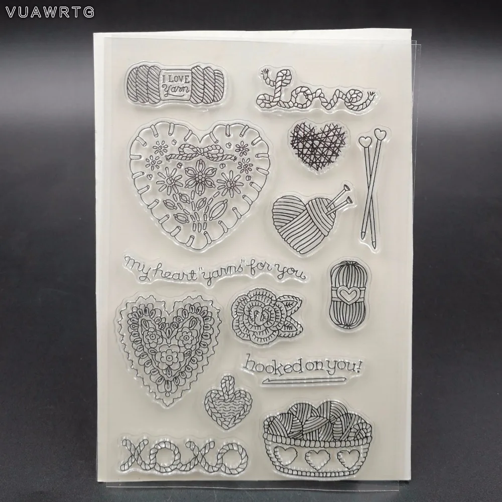 Buy VYUTXA Love Clear Stamps Scrapbook Paper Craft