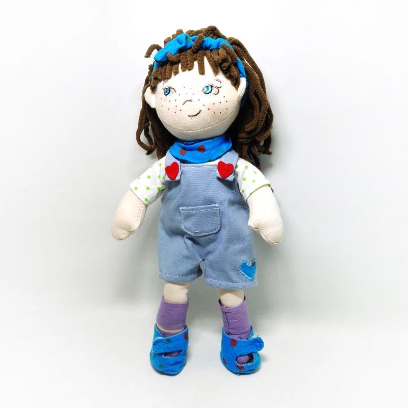 

Бесплатная доставка, высококачественные мягкие куклы ручной работы для детей, комфортные мягкие игрушки, тканевая кукла, кукла-малыш, подарок для девочки, 30 см