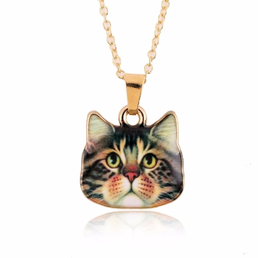 Buy Oly2u Fashion Jewelry Accessories Enamel Kitty Cat