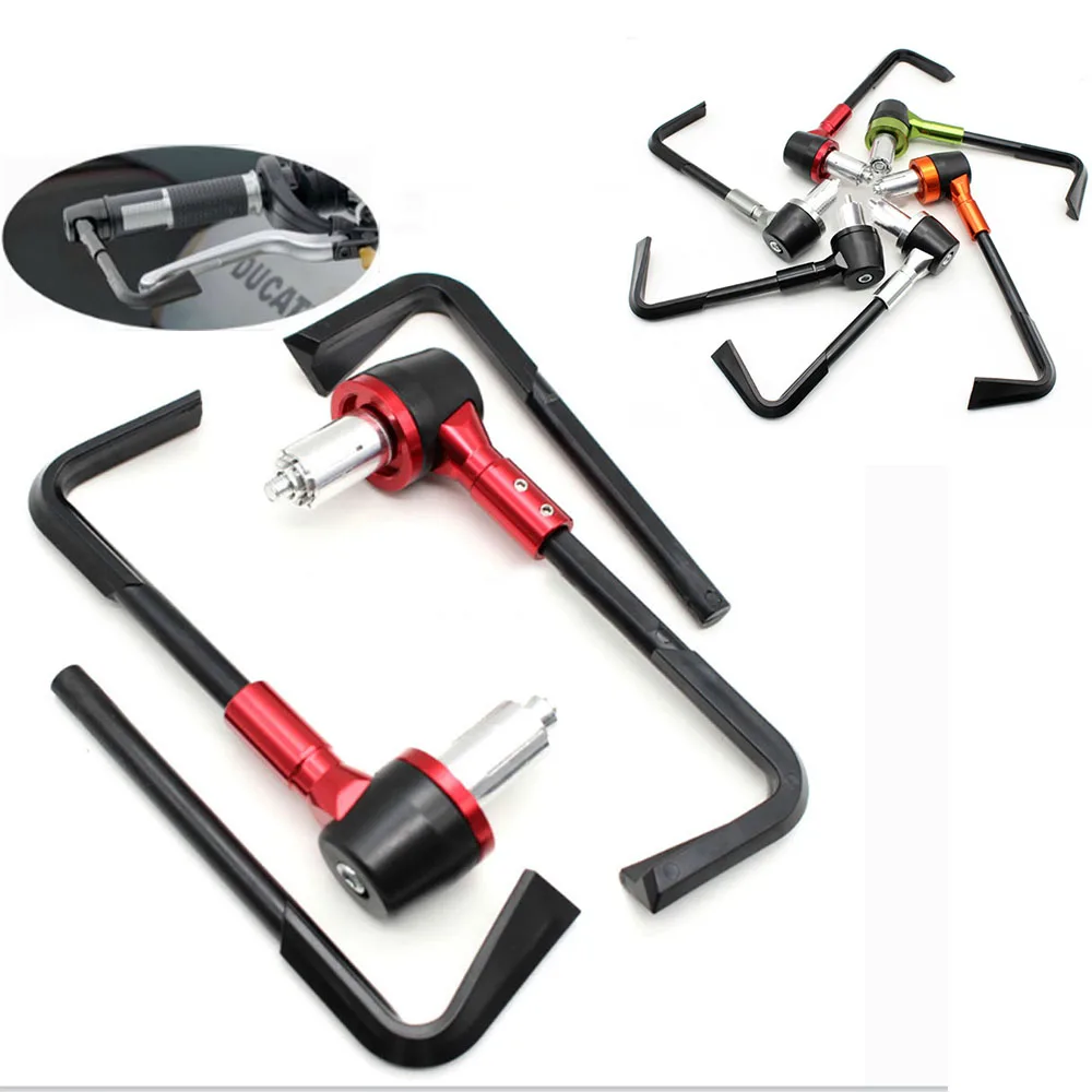 

Motorcycle 7/8" 22mm Handlebar Brake Clutch Levers Protector Guard for Monster 695 696 796 848 1098 1198 1199