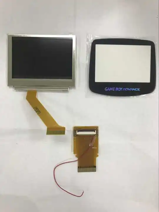 

For GameBoy Advance LCD Screen For GBA SP AGS 101 Highlight Screen LCD with backlight+Glass Cover kits