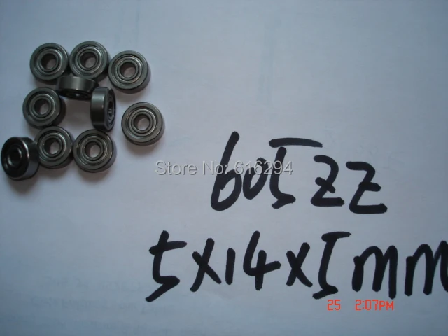 

605ZZ bearing HIGH QUALITY ,High speed ,special bearing with Pneumatic tools, 605ZZ ball bearings The nylon cage