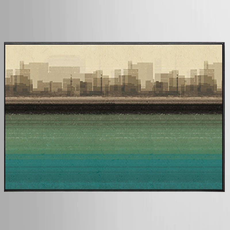 

Factory wholesale (No Framed) Abstract landscape series Custom Canvas Print On Canvas Printing Wall Pictures g KJQ-274
