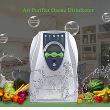 Генератор озона очиститель воздуха бытовой портативный озоновый Дезинфектор для стерилизации фруктов и овощей с вилкой EU/US
