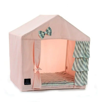 Французский бульдог терьер в сборе собачий домик кровати для маленьких собак теплые все сезоны Теплый кот Мягкий Чихуахуа домашний Йоркширский питомец товары мопс - Цвет: Pink 2