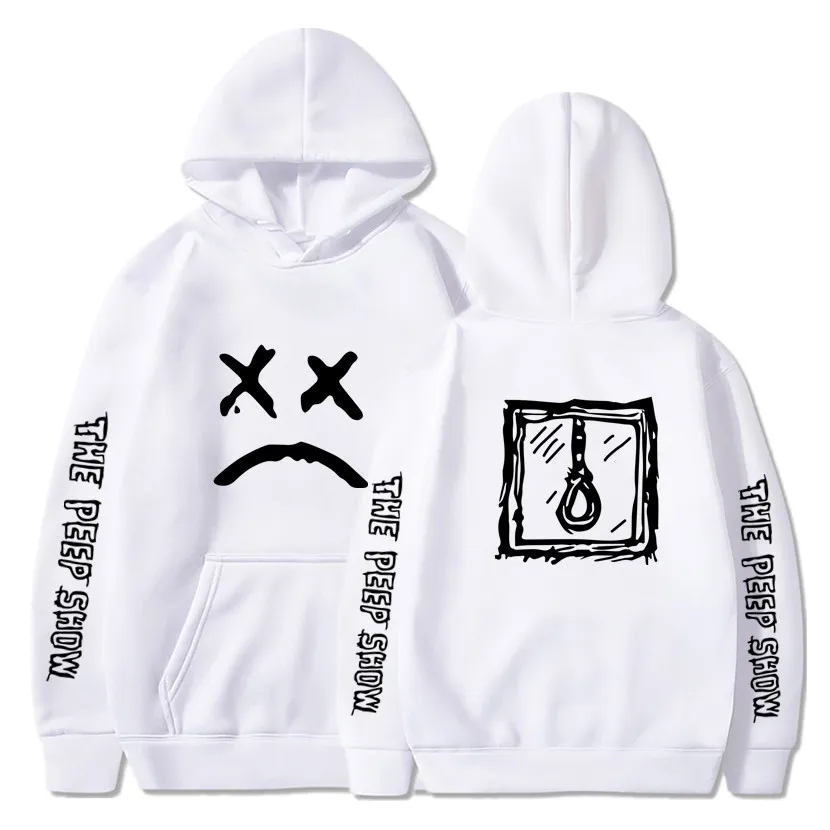 White 17 Lil Peep/толстовки с капюшоном Love lil. peep, мужские толстовки, пуловер с капюшоном, свитшоты для мужчин/женщин, sudaderas cry, детские толстовки с капюшоном, hoddie S-XXXL - Цвет: White 17
