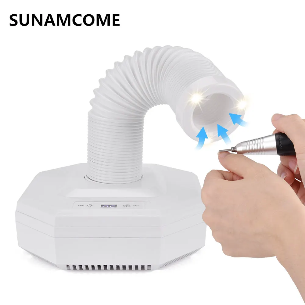 

SU60W Power Nail Dust Collector Manicure Machine Vacuum Cleaner for Manicure Salon Nail Fan Dust Nail Art Tools Upgraded Version