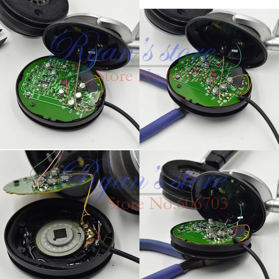 

Replacement upgrade cable wire line for Sony MDR-NC6 NC 6 Nosie cancelling headset headphones headphone not included