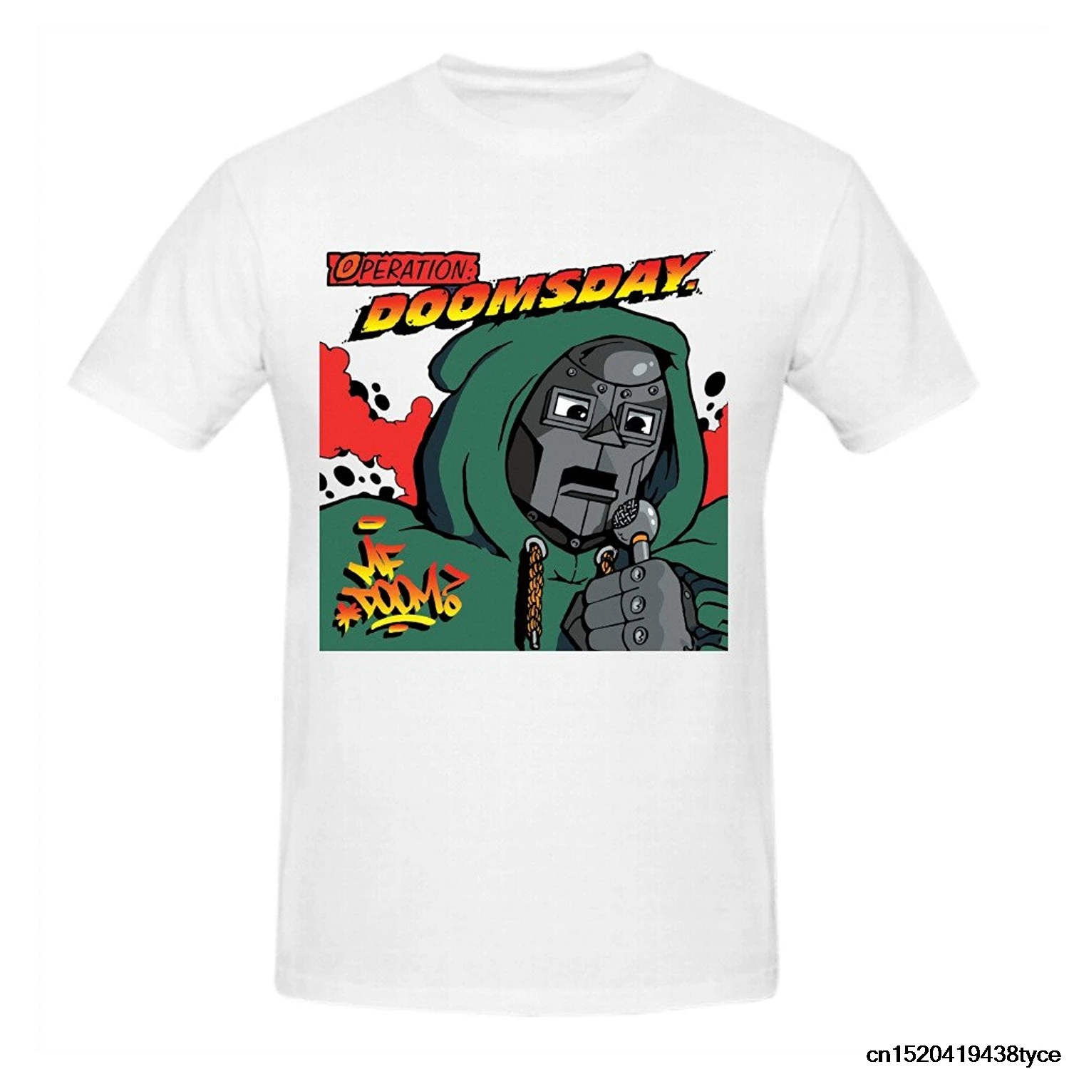Jzecco Для мужчин хлопок MF doom Управление Doomsday Забавный мягкий о футболки для S