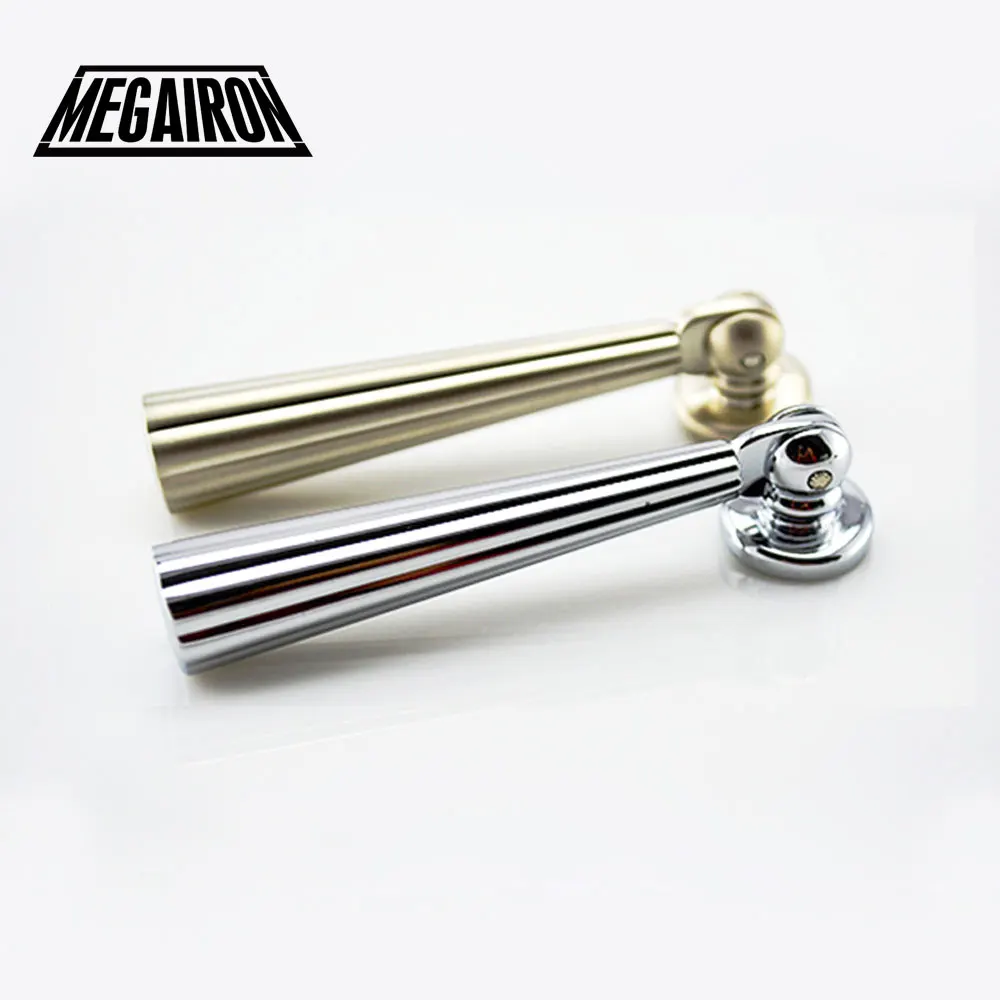 MEGAIRON Solid Single Hole Small Knobs Simple Wardrobe Drawer