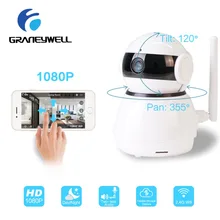 Graneywell 1080P IP Camera HD CCTV Baby Monitor Wifi IP Camera Home Security Smart Night Vision Video Surveillance Mini Camera