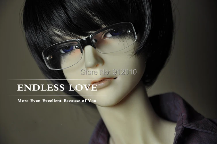 Handsome Semi-rimmed Glasses For 1//4 1//3 SD17,Uncle BJD Doll Accessoriesb GS7