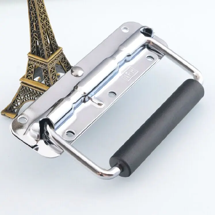 

Automatic folding movable handle toolbox air box mechanical equipment cabinet handle handle spring