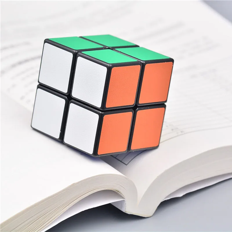 Волшебные кубики 2x2x2 ультра-Гладкий куб головоломка Скорость Cubo квадратный Cubo магический куб, игрушка Спиннер, Магический кубик, игрушки MF209