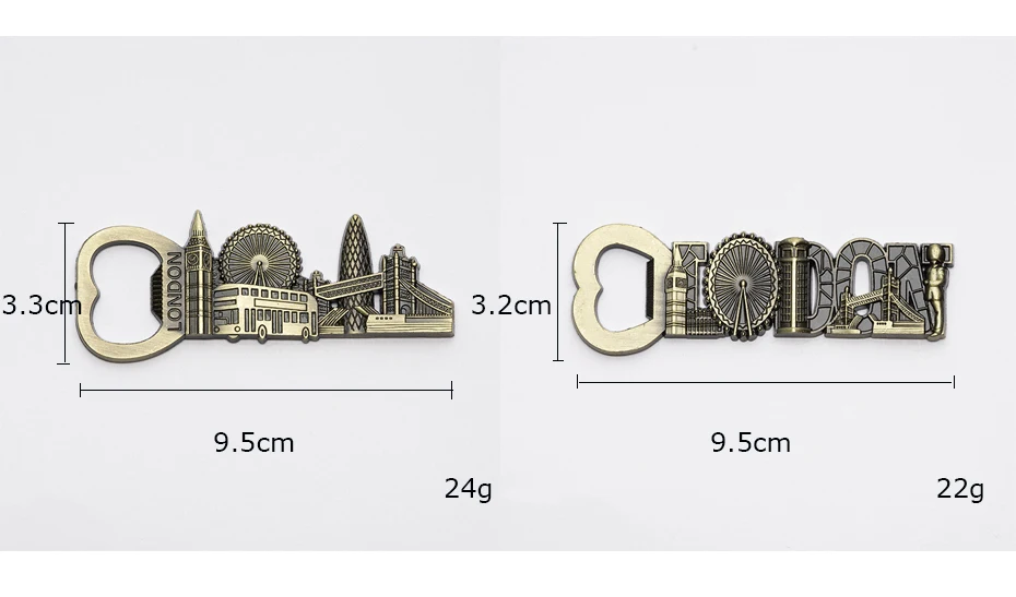 3D Bottle Opener Fridge Magnets 03