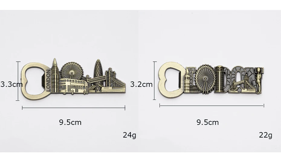 3D открывалка для бутылок магниты на холодильник Англия Лондон швейцарские металлические магниты на холодильник домашний декор французская башня Европейский держатель для сообщений