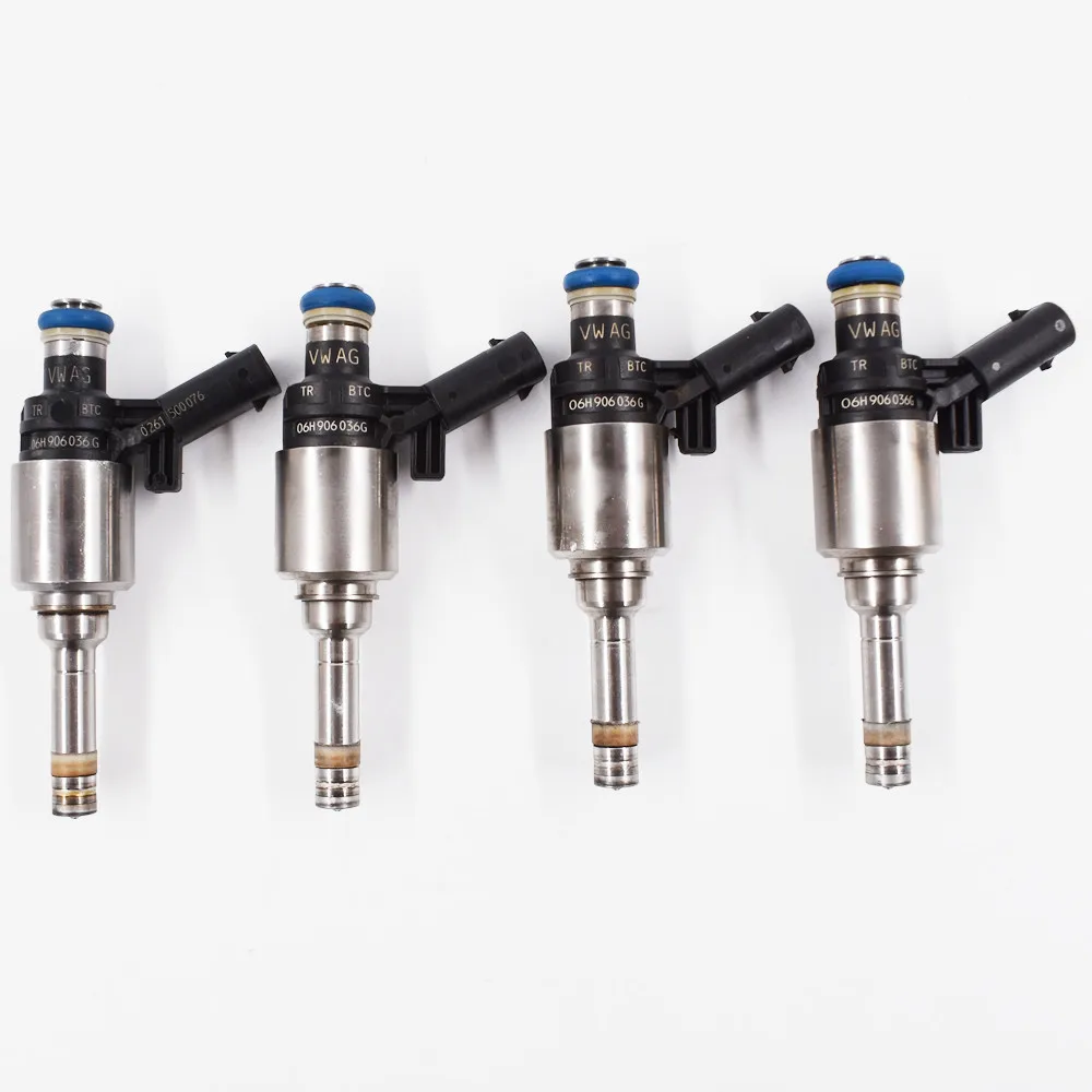 4 шт. 0261500076 Топливные форсунки Подходит для Audi A4 A3 A5 forVW T5 2.0L