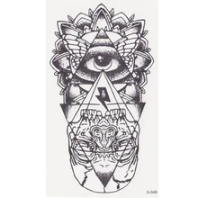 new eye of God Temporary Tattoo Sticker totem tatoo body art Waterproof fake tattoo God’ s eye flash tattoos for woman men henna