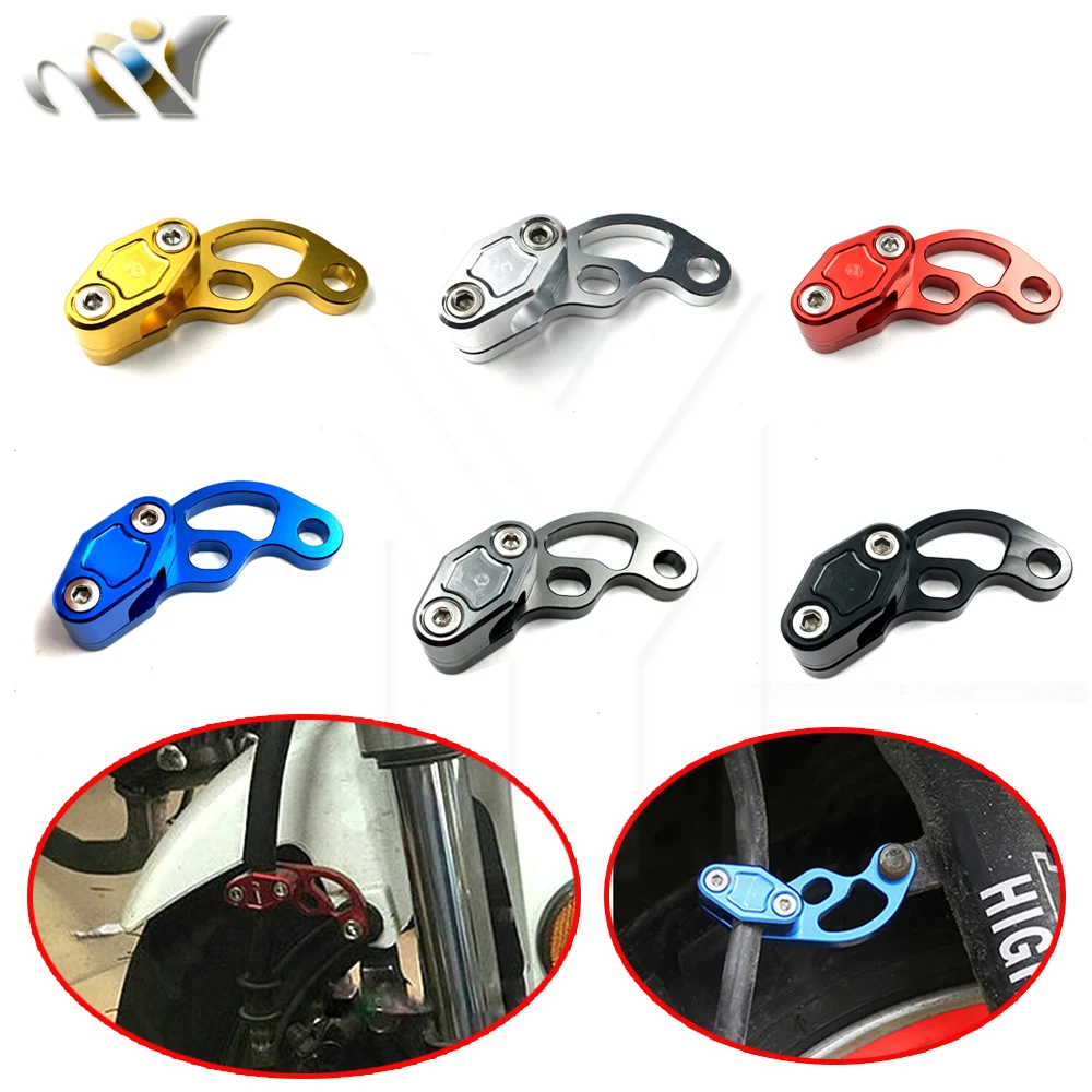 

Motorcycle Brake Line Clamps Accessories For HONDA vfr 800 CB1000R PCX CB 400/CB1000R CBR1000RR CB1300 CRF230/250/450 CB650F