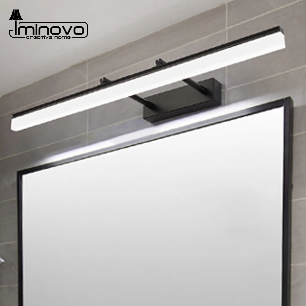 

Nordic Modern Mirror Led Wall Lamps Home Decor FixtureLed Lights White Iron Acrylic luminaria Kitchen Bathroom Sconce Mirrorlamp