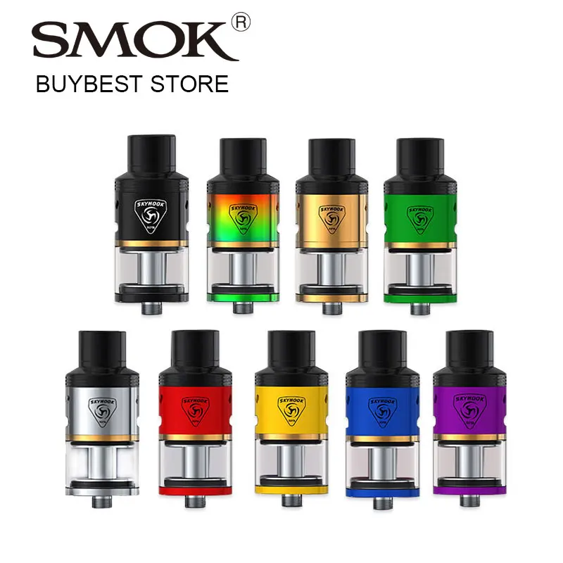 Original SMOK SKYHOOK RDTA Atomizer 5ml Rebuildable Tank RDA 260W Max fit for Smok Alien 220w/Gpriv 220w/G320 320w MOD E-Cigs Original SMOK SKYHOOK RDTA Atomizer 5ml Rebuildable Tank RDA 260W Max fit for Smok Alien 220w/Gpriv 220w/G320 320w MOD E-Cigs