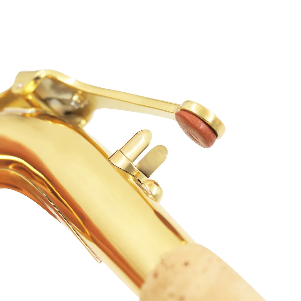 Alto саксофон латунь Sax изгиб шеи 24 5 мм с салфеткой для чистки пробкового саксофона