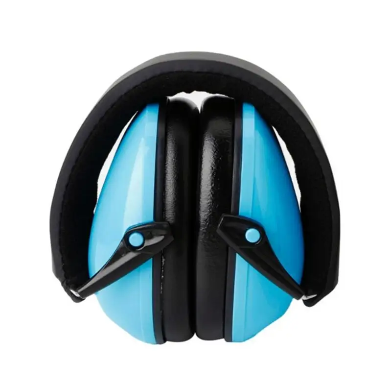 Складные Наушники для защиты органов слуха Шум Отмена наушники для детей - Цвет: Синий
