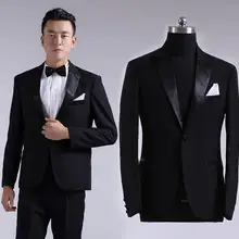 Мужские костюмы Новое мужское платье корейский Тонкий замужний Жених жениха будет платье в костюме студия костюм
