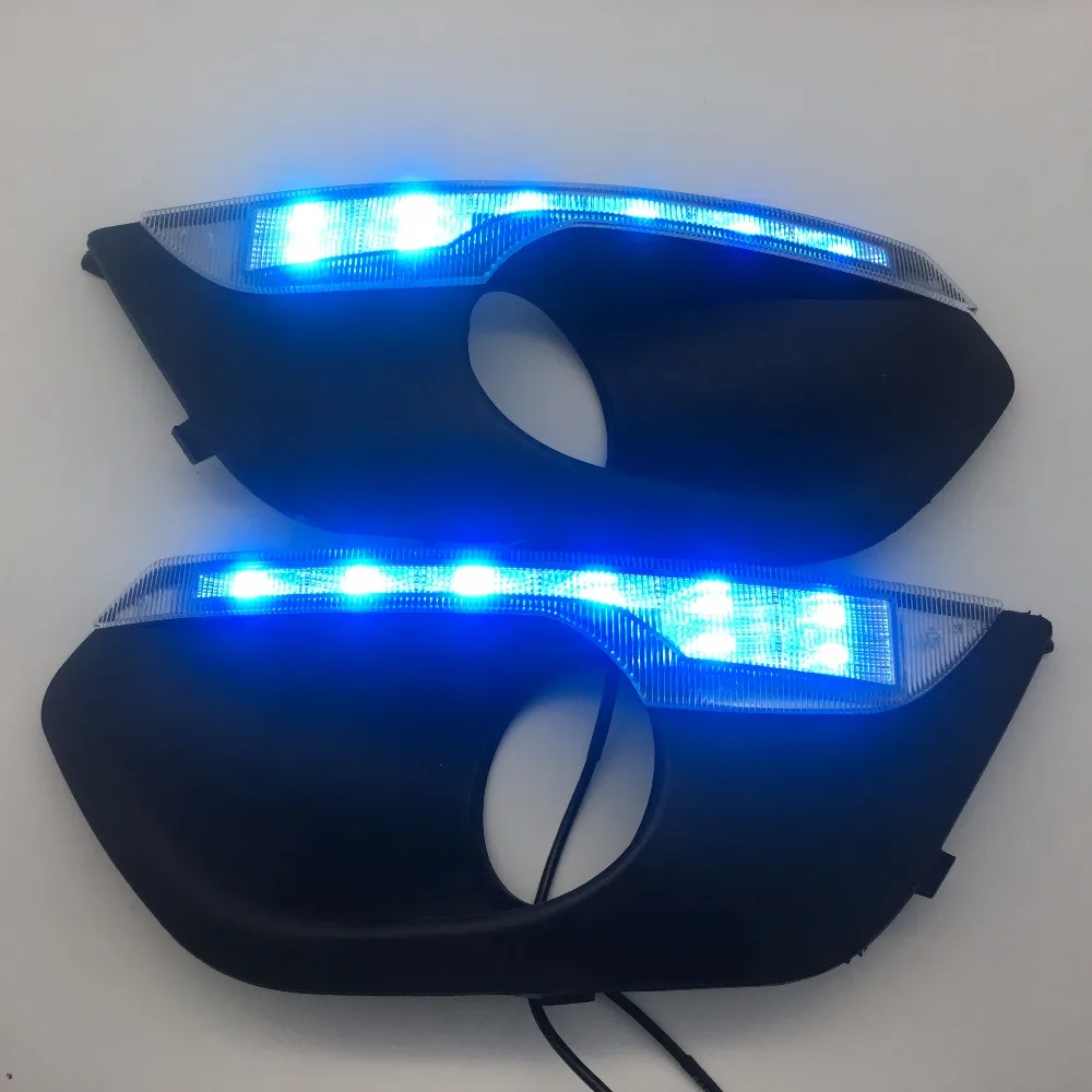Светодиодный ные дневные ходосветильник DRL для Changan CS35 2013 2014 2015 2016 имеют функцию