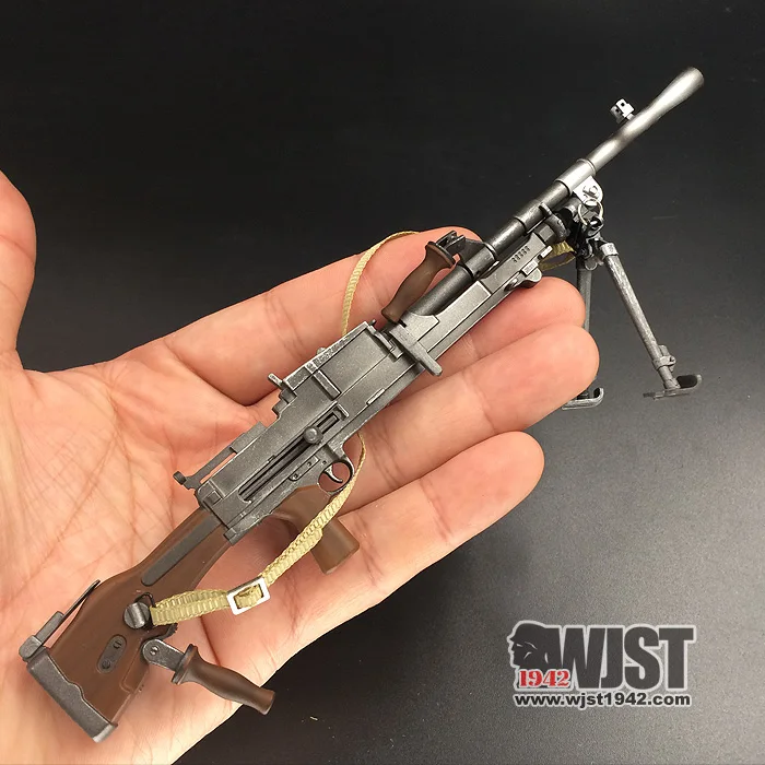 

ZY2003 1:6 Ratio British Machine Gun World War II Action Figure Model Gun