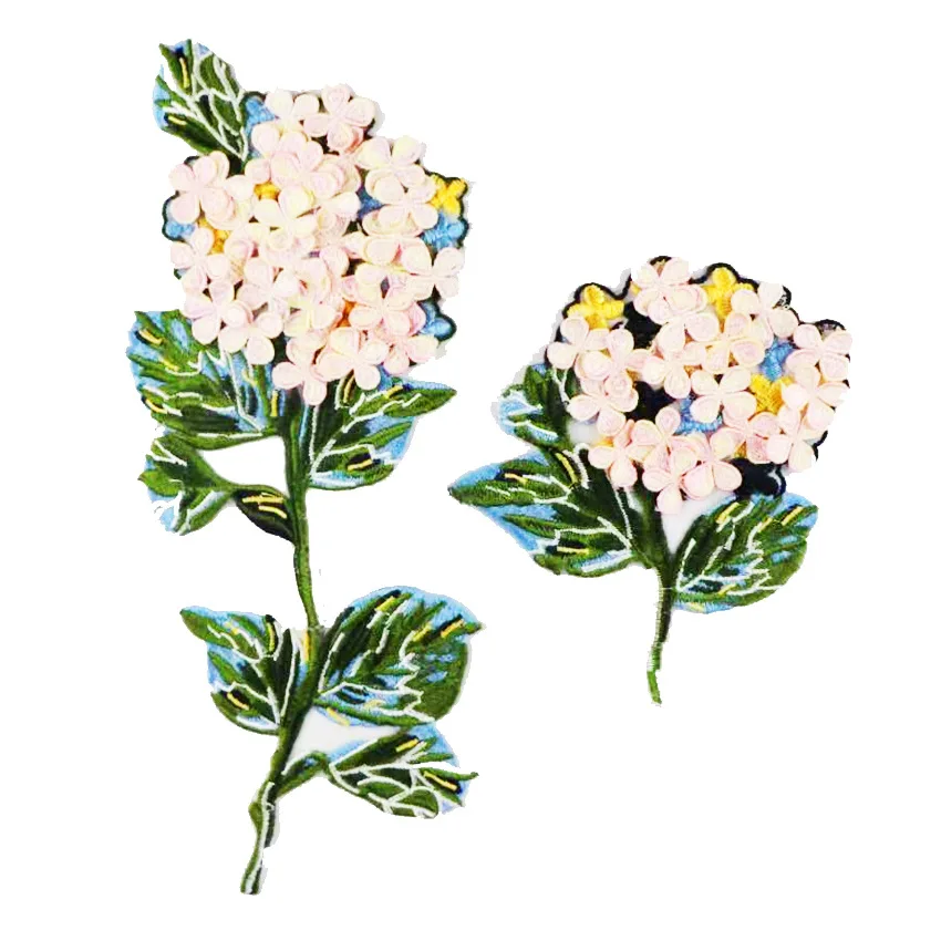 2019 Новая мода DIY аппликация Водорастворимая Вышивка костюм украшения цветы