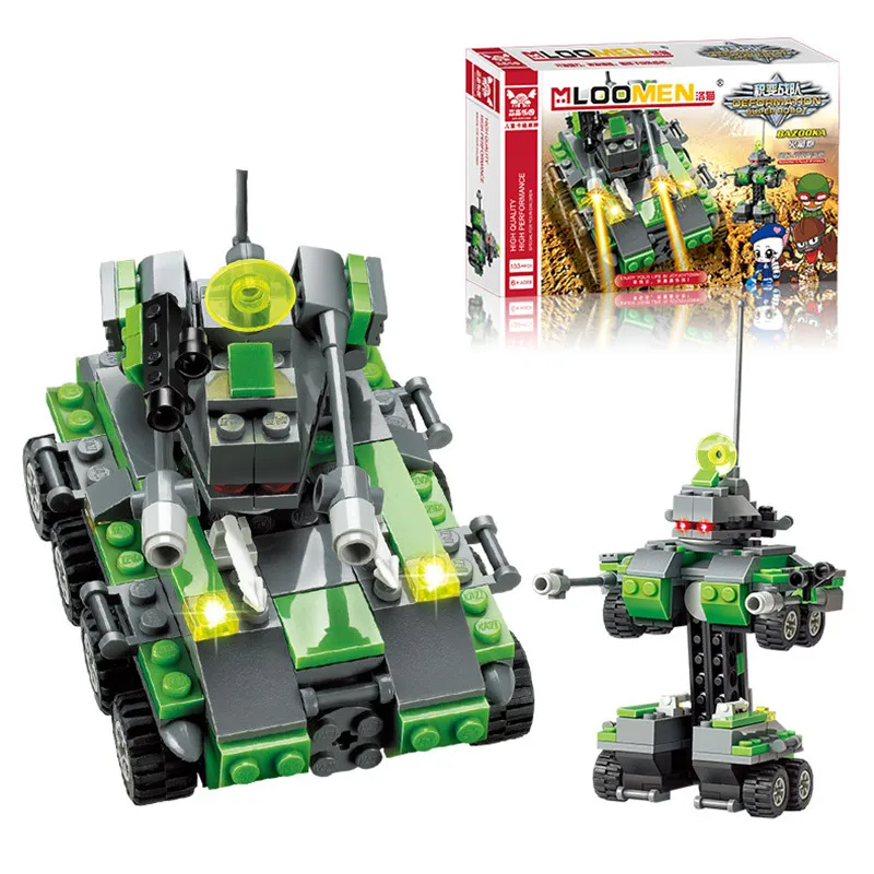 

2in1 Building Blocks Brinquedos Model set Figures Toys rocket tank For boys/girls Compatible with Legoings
