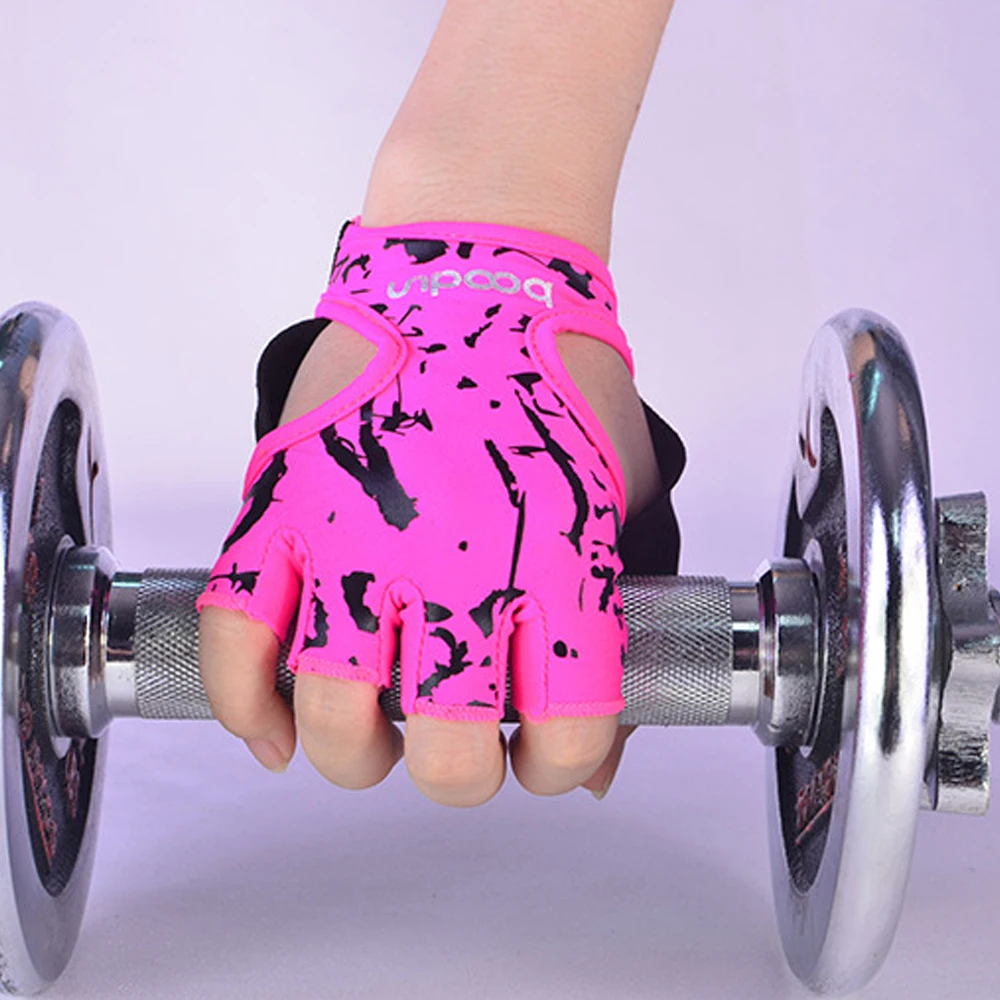 Boodun dames gants de sport haltérophilie demi doigt Gym gant été