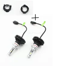 h7 12000lm led headlight and clip adapter for Hyundai MISTRA The new Azera ELANTRA Sonata 8 car h7 led for KIA CARENS Astra H