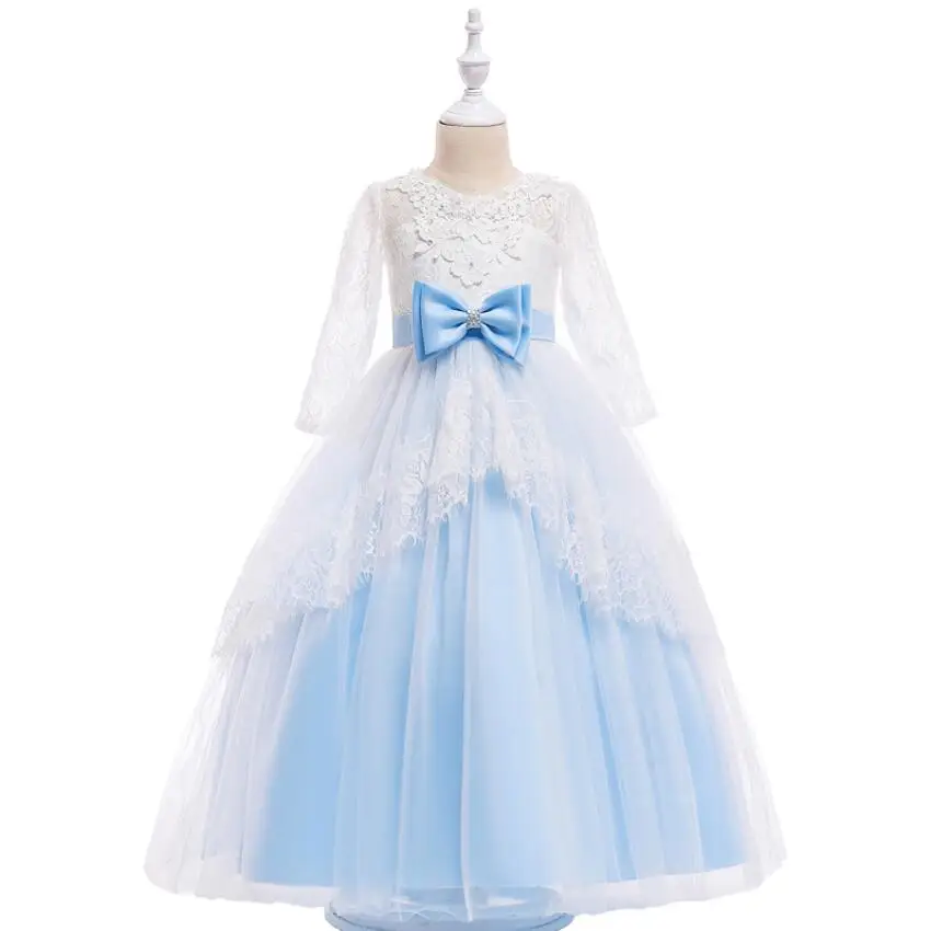 Teenage Girl Long Gown for Girls Party Wear Children Clothing Luxury ...