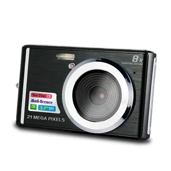 

New 21mp Digital Camera Gift Promotion Low Price Camera 2.7 Inch 8 Times Digital Zoom Mini Photo Camera Cameras Digitais