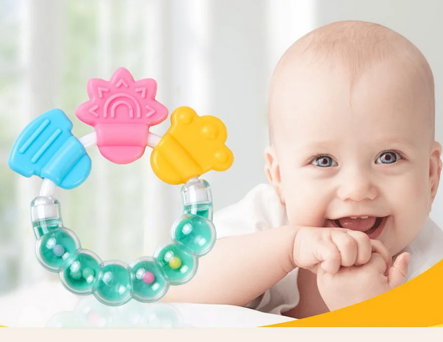 DHL 1000pcs 베이비 푸드 학년 실리콘 Teether 유아 Teethers 컴포트 물린 유아 Teething 껌 완구