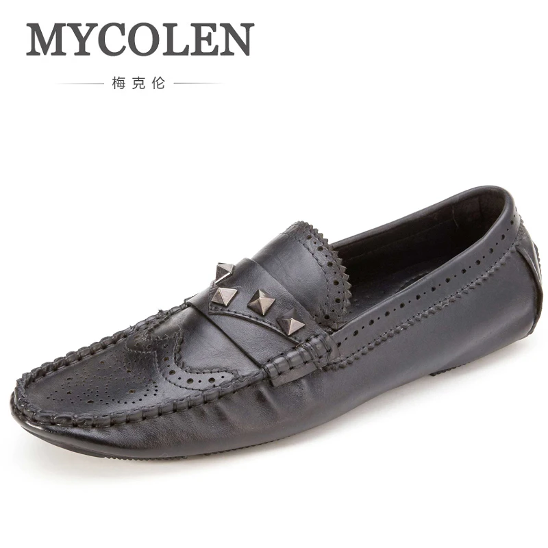 

MYCOLENS Men'S Shoes Handmade Non-Slip Men'S Luxury Products Breathable Men'S Shoes Spring Black Men'S Zapatillas Hombre Casual