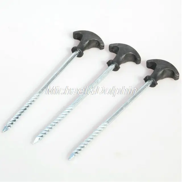 5pcs Heavy Duty Strong Rock Caravan Camping Tent Awning Hard Ground