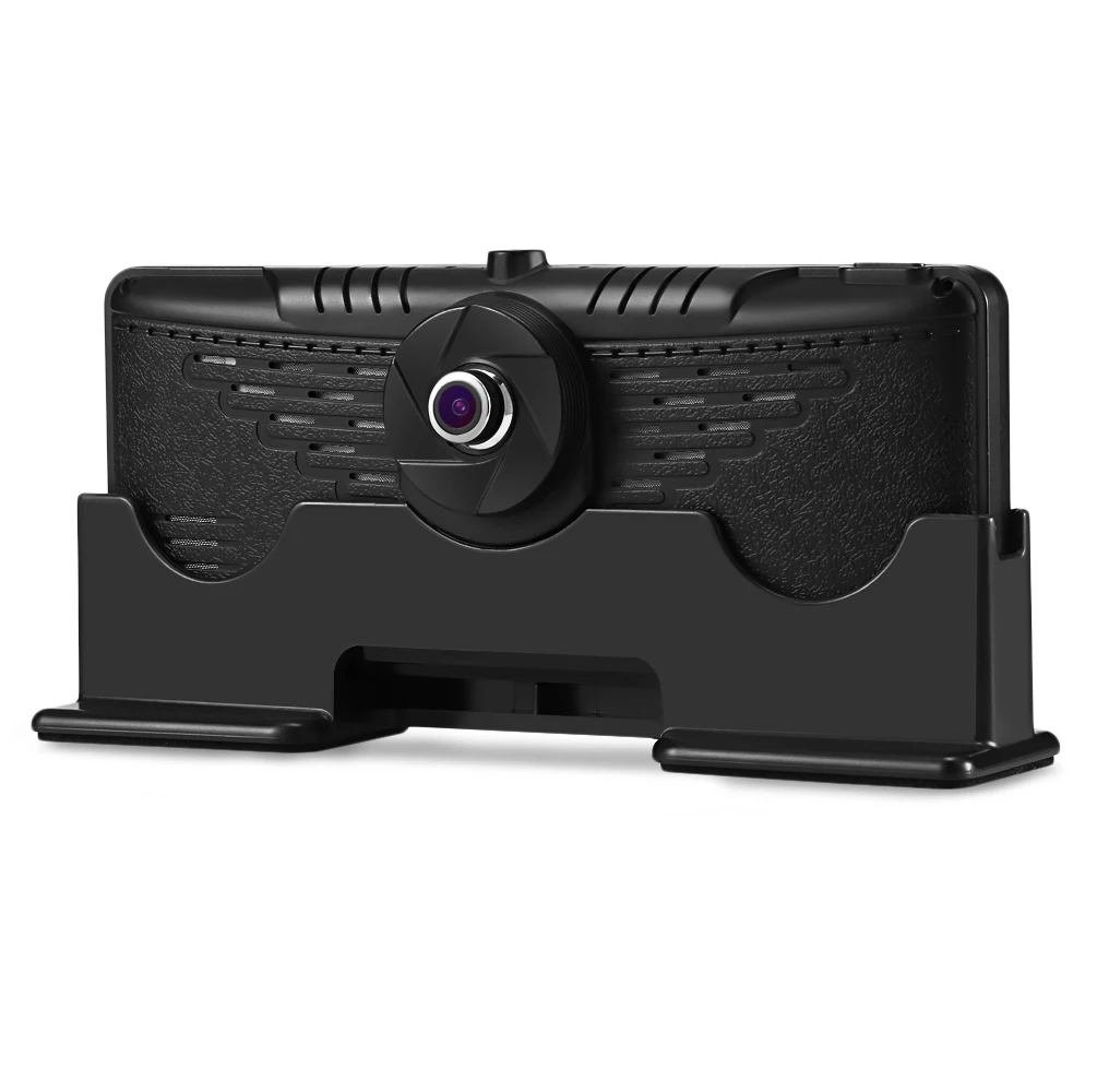 ZEEPIN 140 degree WiFi GPS 7'' Car DVR Dual Camera 4G Rearview Mirror Dash Cam ADAS Bluetooth Hands-free Car Driving Recorder