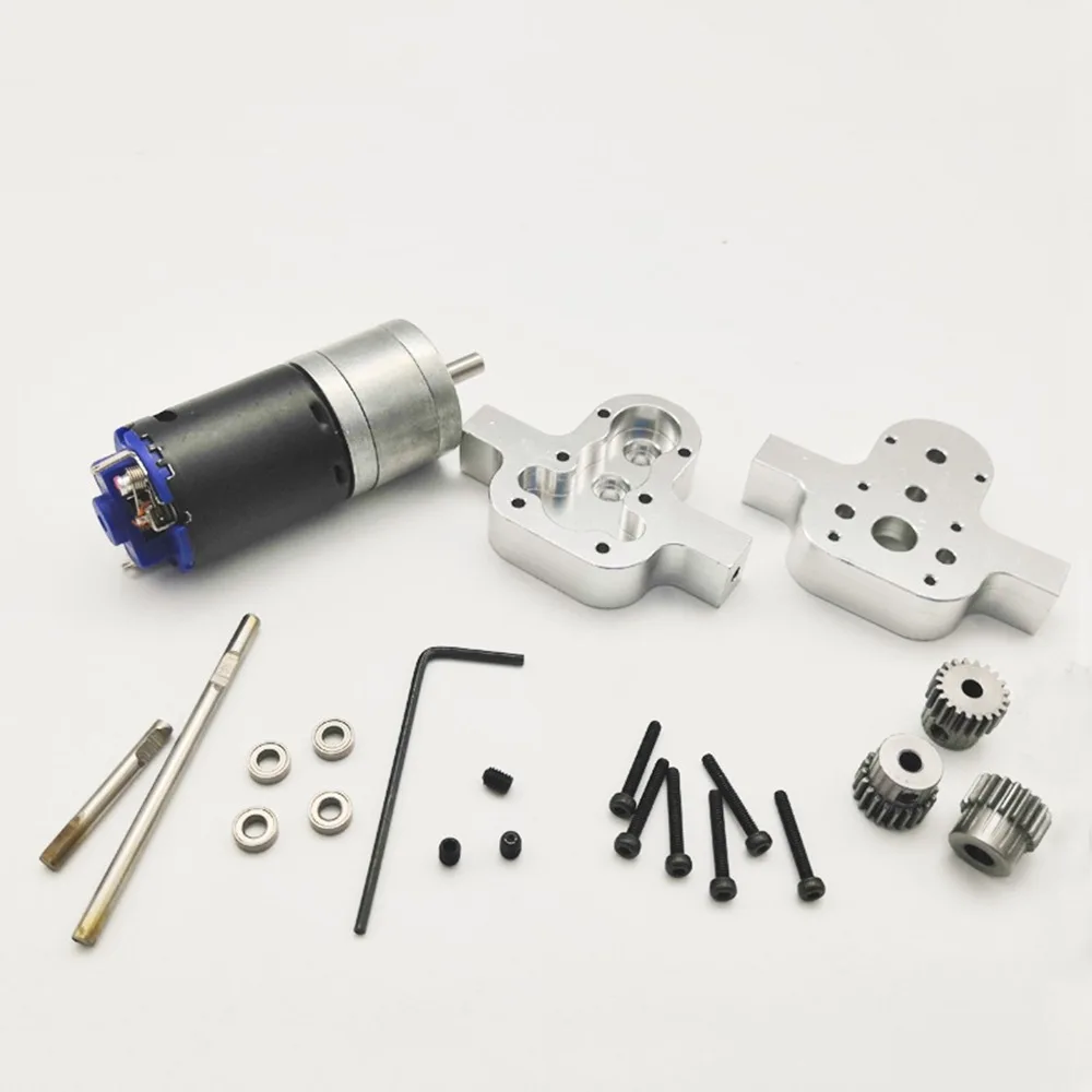 WPL 4WD 6WD RC Car Crawler Special Metal Box Fittings Accessories With Motor 