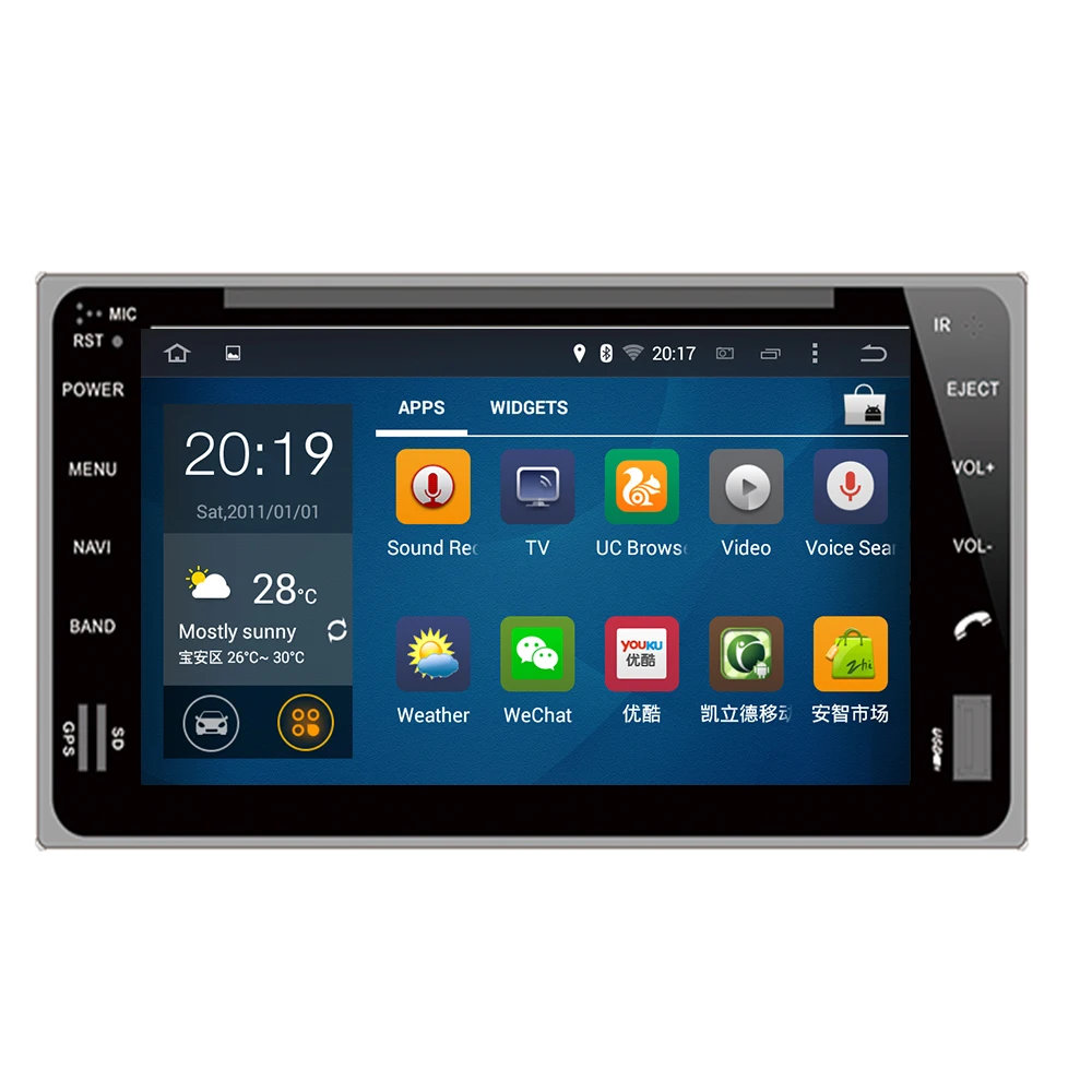 Автомобильный dvd плеер PX5Android10 4 Гб + 32 ГБ IPS экран GPS для Toyota Universal RAV4 COROLLA VIOS HILUX Terios