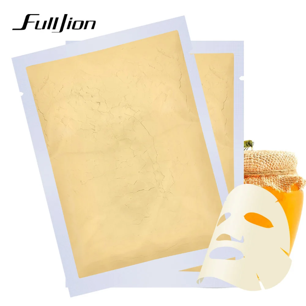 

Fulljion 24k Gold Mask Powder Collagen Face Masks Whitening Moisturizing Acne Treatment Anti Wrinkle Facial Mask for Skin Care