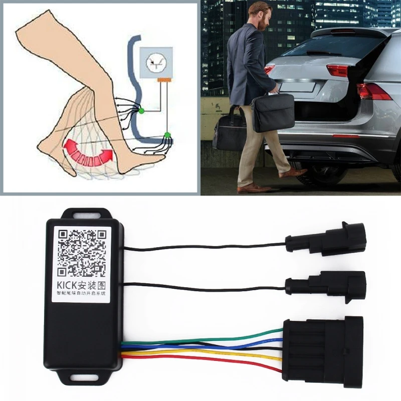 

Universal Car Smart Trunk Opener IP67 Waterproof 9-24V Car Keyless-Go Easy Open Automatic Sensor System Smart Trunk Opener
