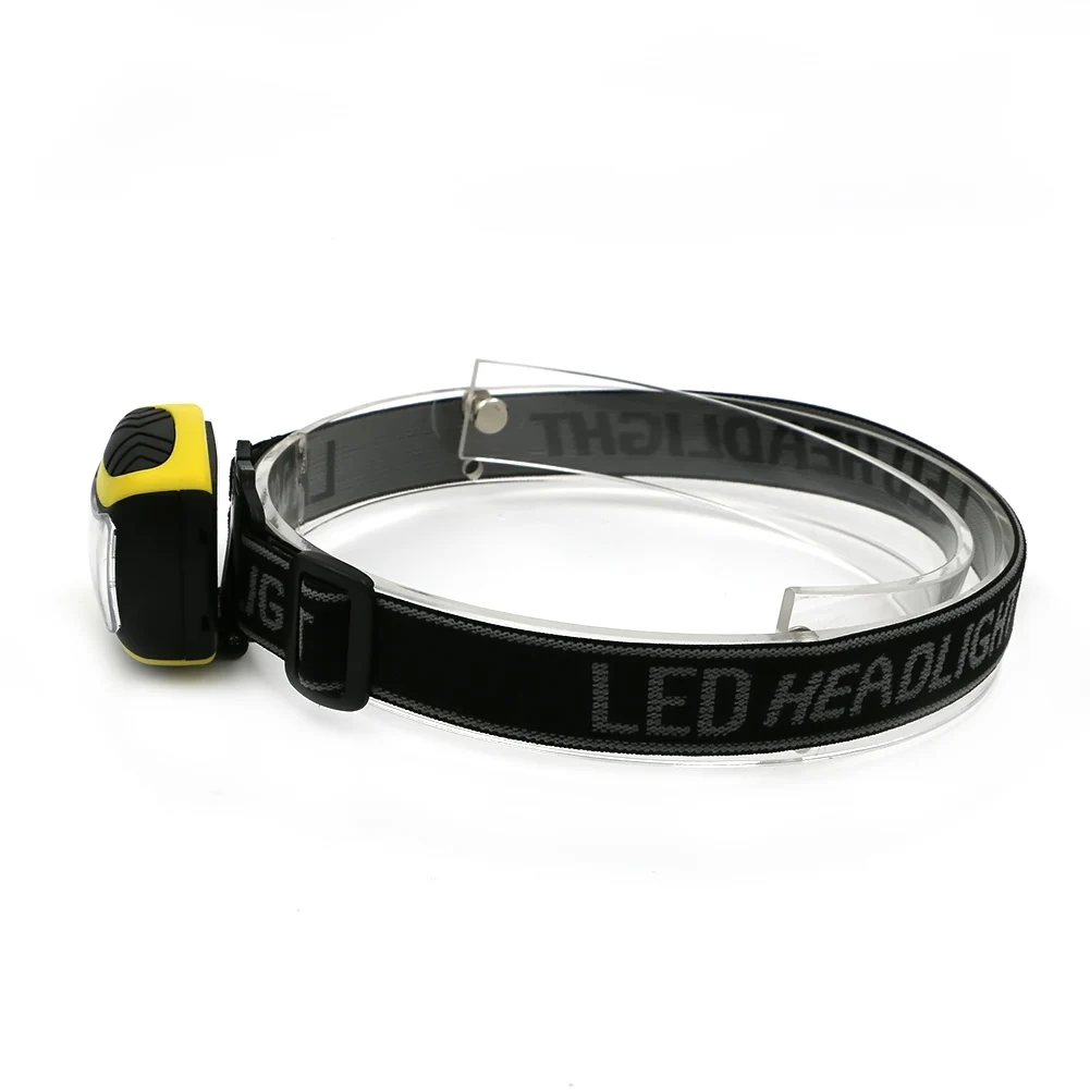 Noir Randonn/ée V/élo Cyclisme Bloodfin Phares de p/êche 3W Camping Lightweight LED COB Head lumi/ère ext/érieure,3 Mode de Luminosit/é R/églable Accessoires lampe frontale pour Camping P/êche