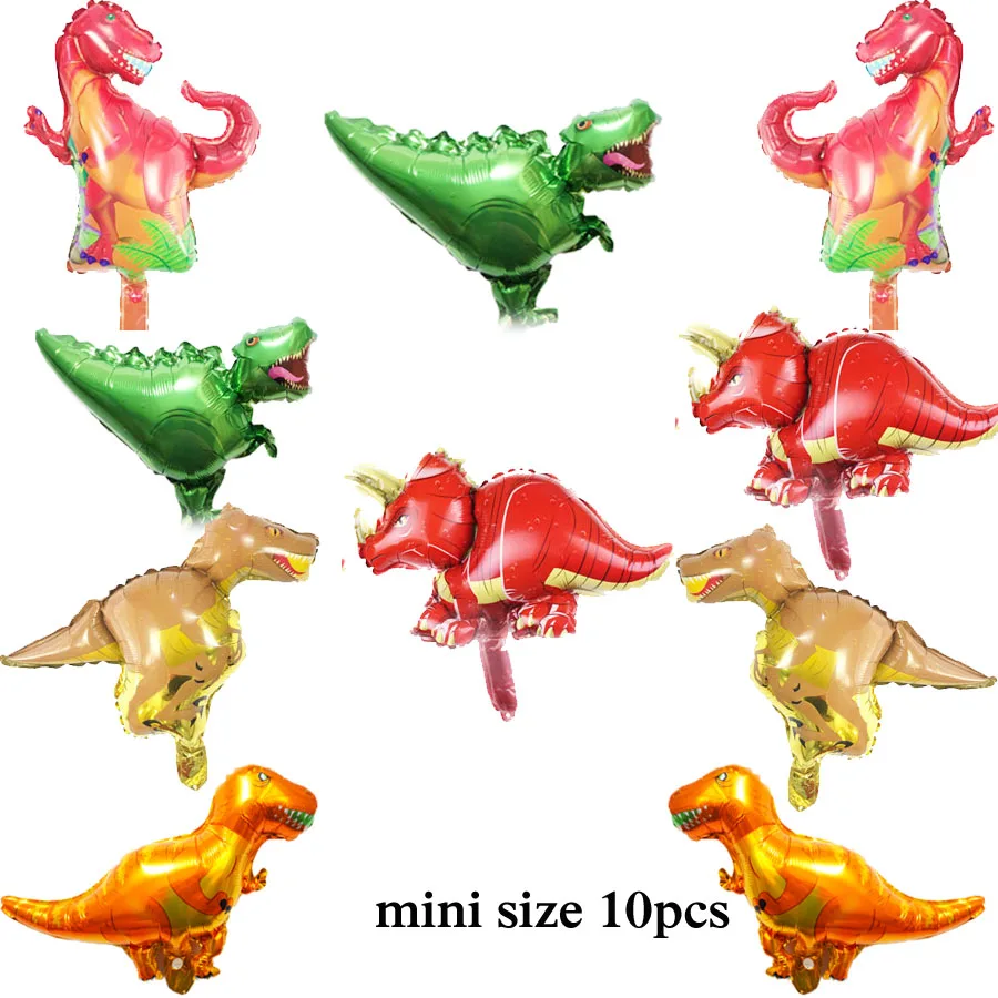 

mixed set foil balloons irregular style mini size Dinosaur balloon children toys new year festival gift birthday party balloon