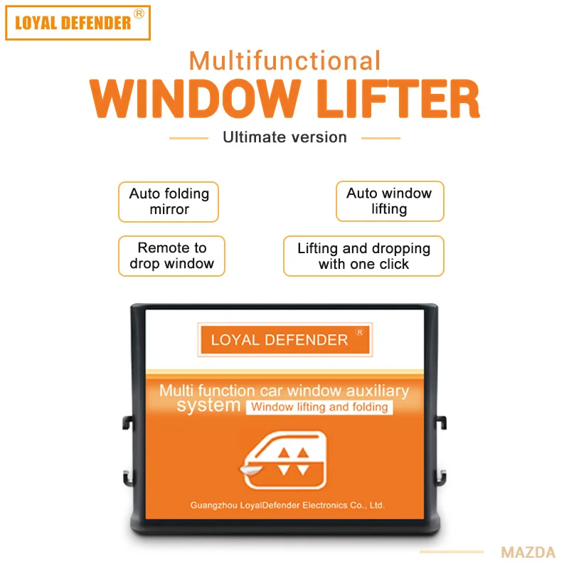 

Mazeda Window Closer & Rear mirror folding device for mazda Module intelligent window closer