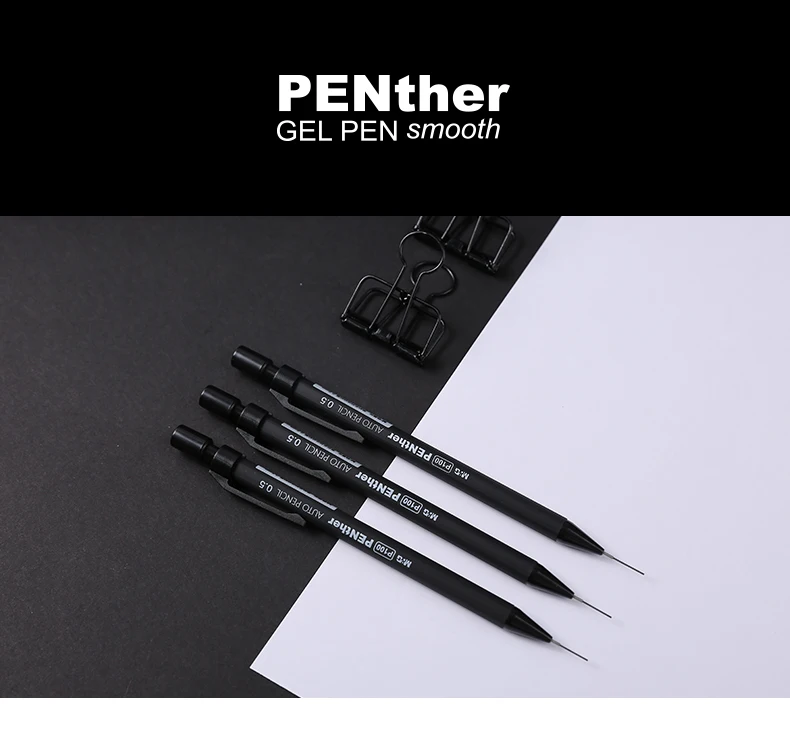 Механический карандаш серии M& G Panther, 12 шт., 0,5, механический карандаш AMP10003