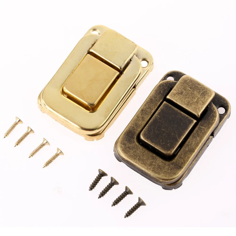 1pc Antique Box Latches Decorative Drawer Hasp Jewelry Wooden Box