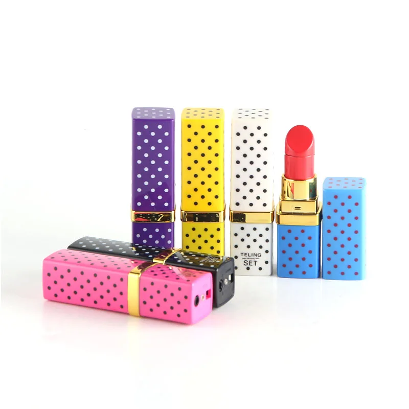 

New style Butane gas lighters Peculiar Lipstick shape lighter (BO-kouhong)